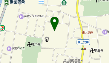 帝国ホテル 京都の地図画像