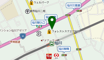 フォレストスクエア仙川の地図画像