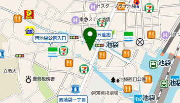 ビックカメラ池袋西口IT tower店の地図画像