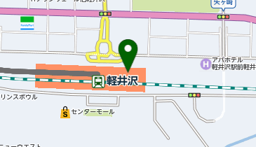 軽井沢T-SITEの地図画像