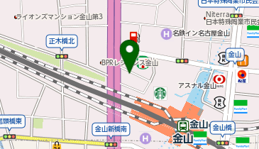 ECC外語学院 金山本校の地図画像