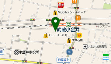 T・U・C SHOP(ティーユーシーショップ) 武蔵小金井駅前店の地図画像