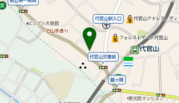 【3/19オープン】TAMBURINS Daikanyama Flagship Store(タンバリンズ 代官山フラッグシップストア)の地図画像