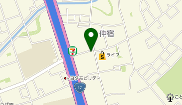 マツザワヤ  の地図画像