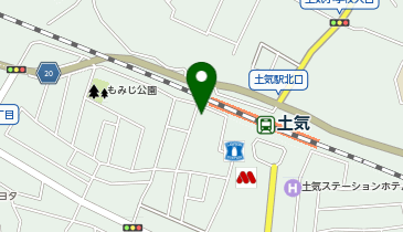 ピザーラ 土気駅前店の地図画像