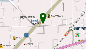 古紙広場 西市店の地図画像