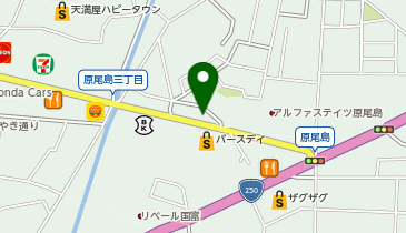 古紙広場 原尾島店の地図画像