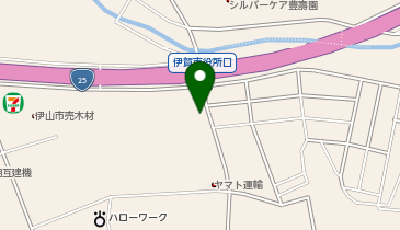 株式会社東海大阪レンタル 伊賀上野営業所の地図画像