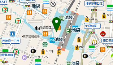 BEBE CLOSET(ベベ クローゼット) 東武百貨店 池袋店の地図画像