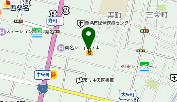 米乃家 アピタ桑名店の地図画像