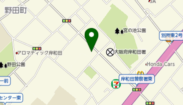 和泉麻辣湯 岸和田店の地図画像