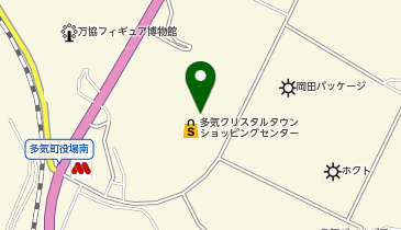 【2/21オープン】魔法のパンケーキ 多気クリスタルタウン店の地図画像