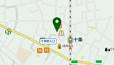 たい焼き さわ田 十条店の地図画像