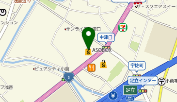 ボウリング王国スポルト 小倉店の地図画像
