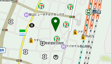 プラウドタワー郡山の地図画像