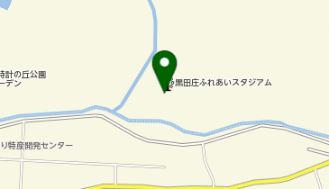 黒田庄ふれあいスタジアムの地図画像