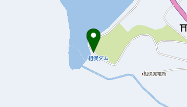 相俣ダムの地図画像