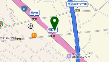 ラ・ムー 甲府徳行店の地図画像