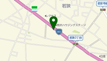 【3/20オープン】トライアンフ 所沢の地図画像