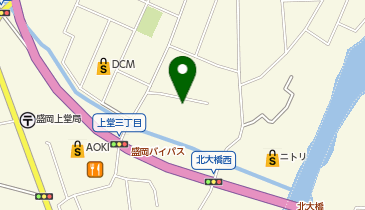 コメリPRO(プロ) 盛岡上堂店の地図画像