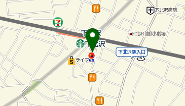 HOME'S PASTA(ホームズ パスタ) 下北沢店の地図画像
