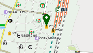LACOCO(ラココ) 郡山駅前店の地図画像