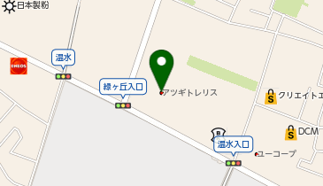 アツギトレリス屋上洗車場の地図画像