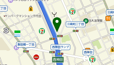 漢方の富士堂の地図画像