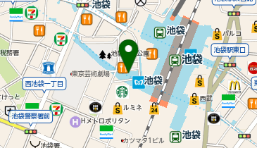 KICHIRI RELAX&DINE Esola池袋の地図画像