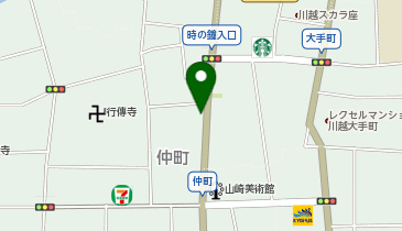 【3/20オープン】かんざし屋wargo(ワルゴ) 川越店の地図画像