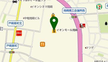 【3/27オープン】Ciara(シアラ) イオンモール岡崎店の地図画像