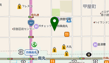GINZA Global Style(銀座グローバルスタイル) 京都四条店の地図画像