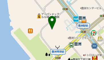 豊洲indoor(インドア)カントリークラブ アーバンドック ららぽーと豊洲店の地図画像