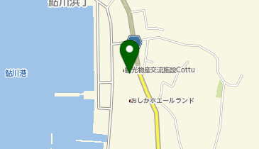 ホエールタウンおしかの地図画像