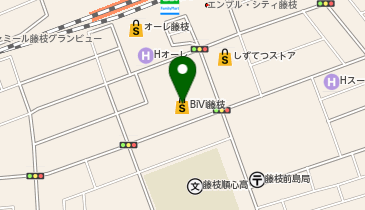 ECC外語学院 藤枝校の地図画像