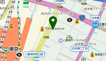 クイックガレージ 東京駅前の地図画像