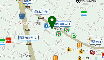フィッシングショップ 照楽園の地図画像