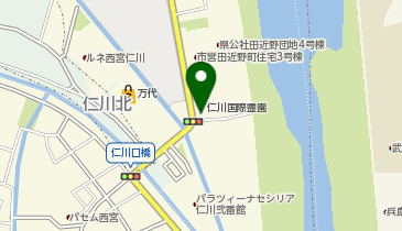 仁川国際霊園の地図画像