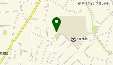 世田谷区 船橋地区会館の地図画像
