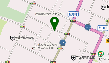 餅の星野屋の地図画像