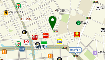 IYC 神保町スタジオの地図画像