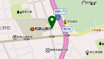 和歌山県危険物安全協会の地図画像