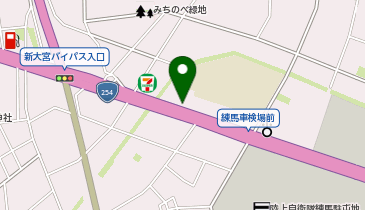 ライトニング 練馬店の地図画像