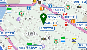 東日本銀行 横浜支店の地図画像