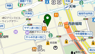 Yoajung(ヨアジョン) 福岡新天町店の地図画像