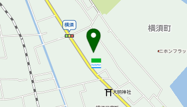 うどんやえにしの地図画像