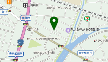 屋台村焼き鳥大将勝 藤沢店の地図画像