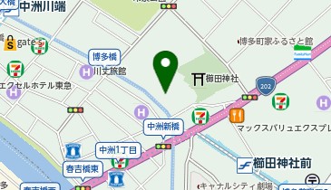 串とメシにはサケキタル。 博多中洲店の地図画像