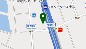 フェリー前臨港緑地の地図画像