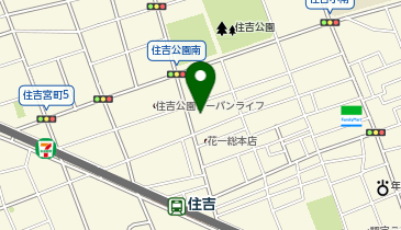 開運健康道場★我龍のはなれ神戸住吉の地図画像